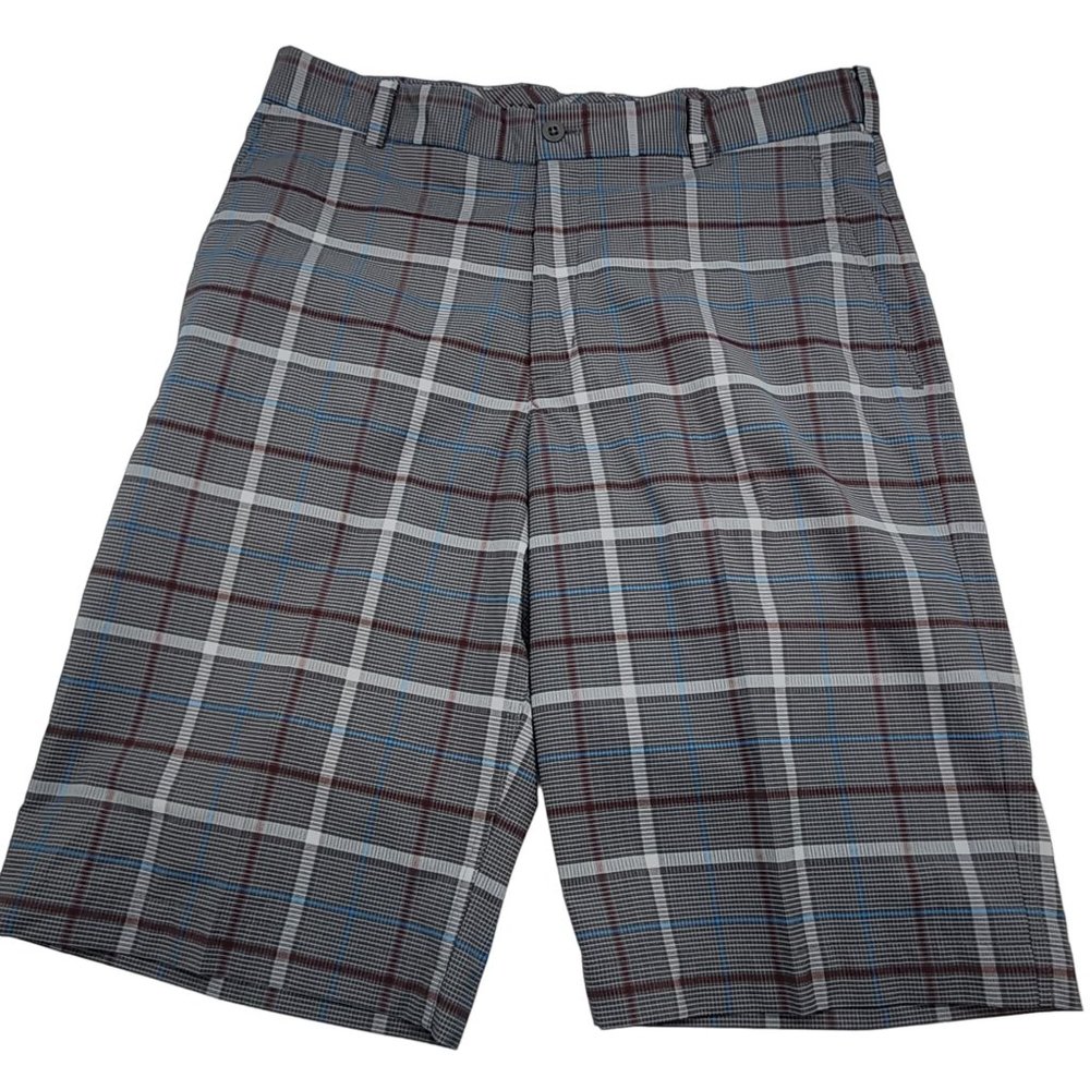 Nike Golf Mens Plaid Shorts Size 32